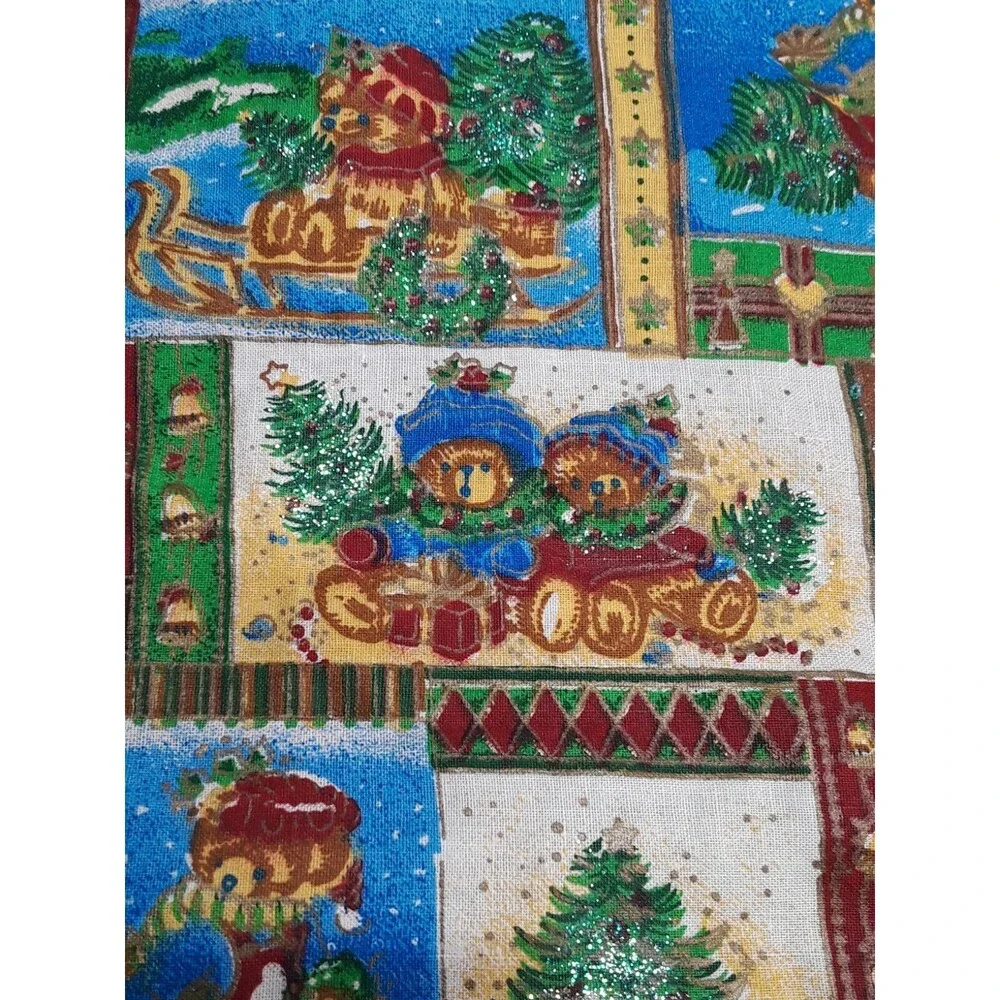 Handmade Christmas Stocking Teddy bear Reindeer Crhistmas Tree Sled 22